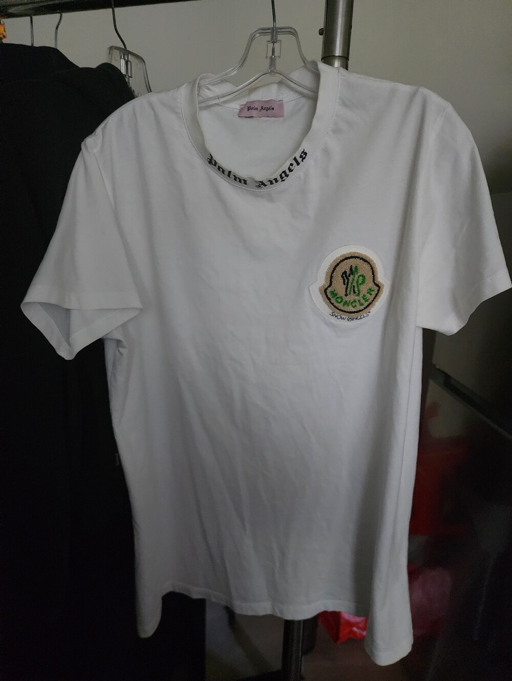 Moncler + Palm Angels 'Mind Control' Graphic Short Sleeve Tee - Men - Picture 4 of 9